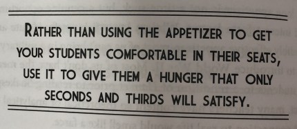 3 - Appetizer to Create Hunger - page 52